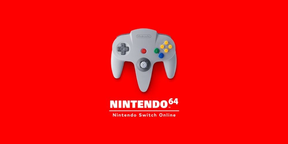 The logo for the Nintendo 64 online services you get through the Nintendo Switch Online Expansion Pack.